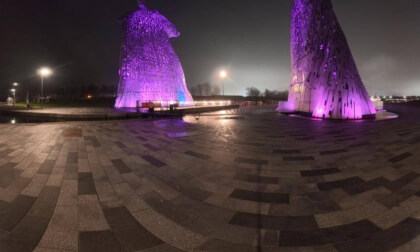 Behind The Kelpies - The Kelpies (360° View)