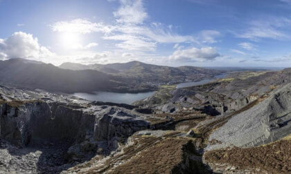 Dinorwic slate quarry, North Wales, UK