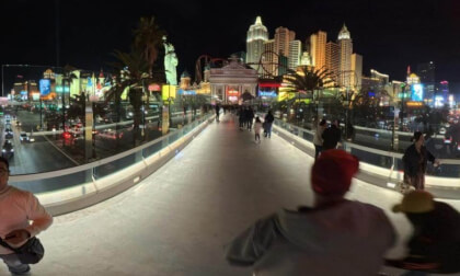 Aria Casino Bridge