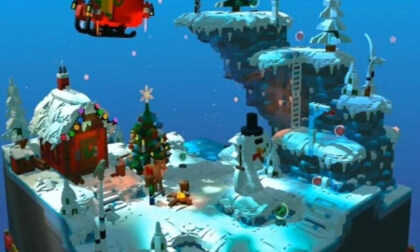Lego Bricktales Christmas Level
