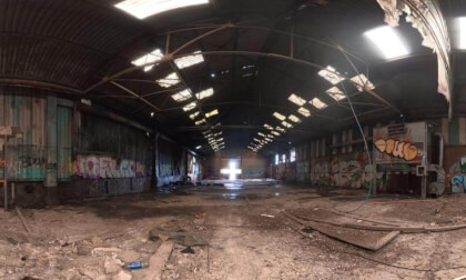Another Empty Warehouse - Abandoned Factory (360° View)