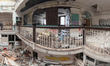 From the Middle Balcony - Abandoned School (360° View)