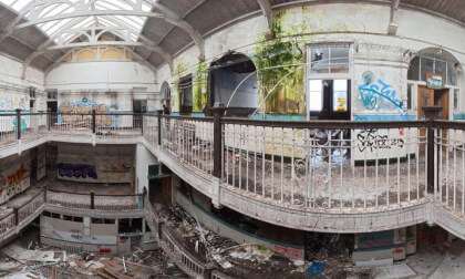 From The Top - Abandoned School (360° View)