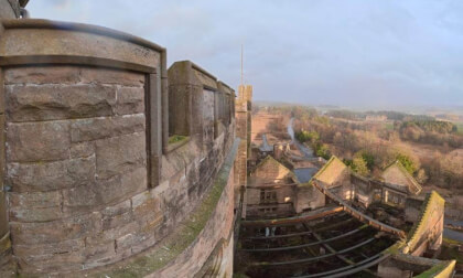 Hanging out the Window! - Hartwood Clock Tower (360° View)