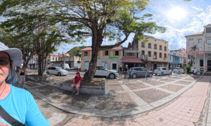 Saint Pierre, Martinique main square