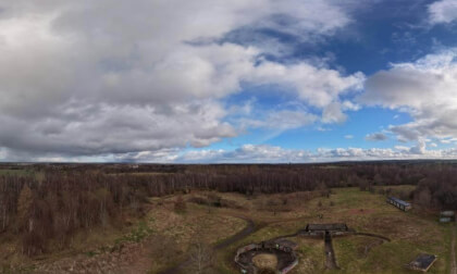 A View from Above - Blantyre Anti-Aircraft Battery (360° View)