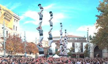 Pillar of 5 - XLVII Terrassa's Boys' Day