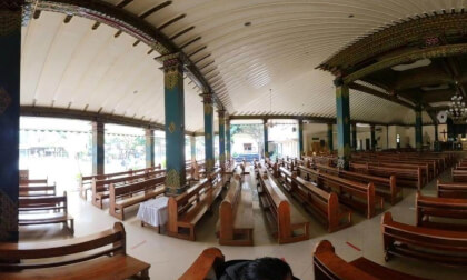 Catholic Church with Traditional Concept