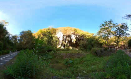 A Grotto...A real Cave
