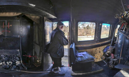Inside a Steam locomotive