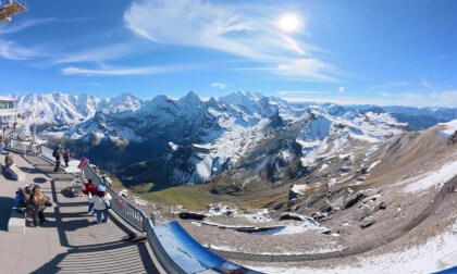 360 Photo at Mount Schiltorn, Switzerland