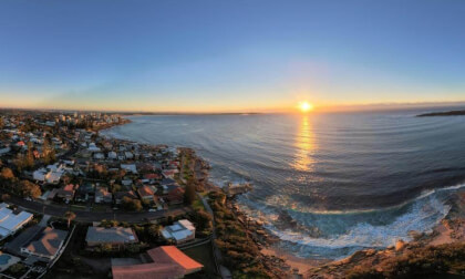 DJI Avata 360 Photo Sunrise at Beach