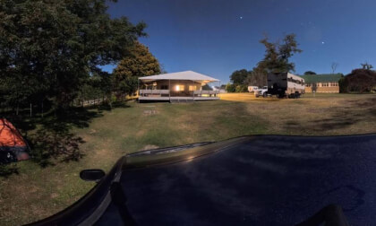 1/5 [New Zealand] Narrows Camping night photo