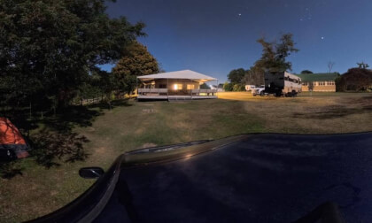 2/5 [New Zealand] Narrows Camping night photo
