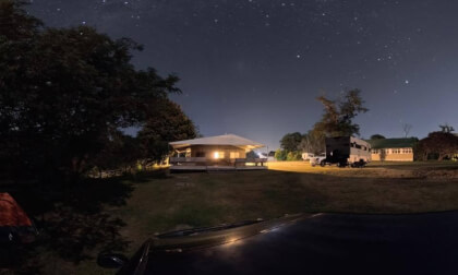 3/5 [New Zealand] Narrows Camping night photo