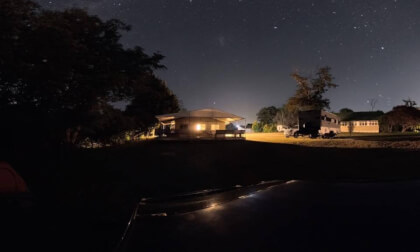 4/5 [New Zealand] Narrows Camping night photo