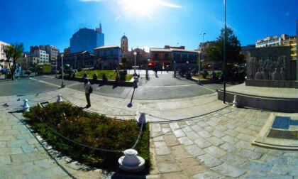 Plaza Alonso de Mendoza de la ciudad de La Paz Bolivia
