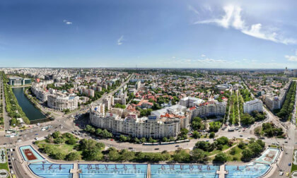 DB Travel Club 📸 – Have a Look 360 🎥Bucharest Fountains Bucharest Romania 🇷🇴