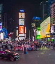 Times Square 360 (AI 3D converted)