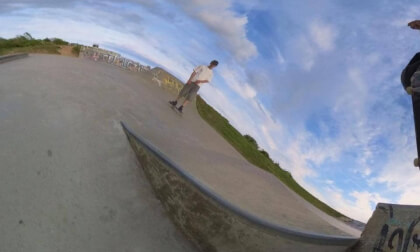 Underboard POV – Skater Mid-Air Off Box in 360° VR