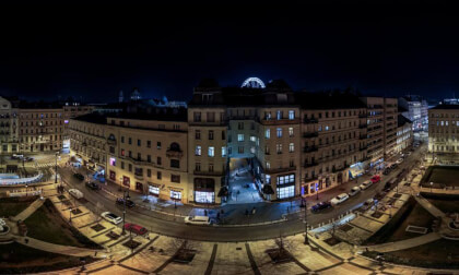 DB Travel Club 📸 – Have a Look 360 🎥József Nádor Square, Budapest, Hungary 🇭🇺— night.