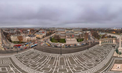 DB Travel Club 📸 – Have a Look 360 🎥Heroes’ Square Budapest, Hungary 🇭🇺