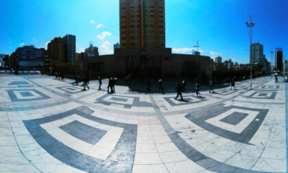 Plaza Bicentenario de la ciudad de La Paz Bolivia