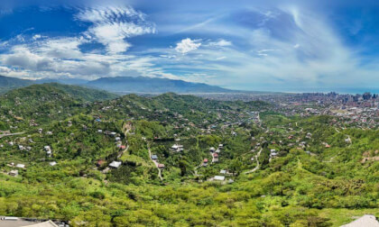 DB Travel Club 📸 – Have a Look 360 🎥Argo Cable Car Top Station. Batumi Bay, Georgia 🇬🇪