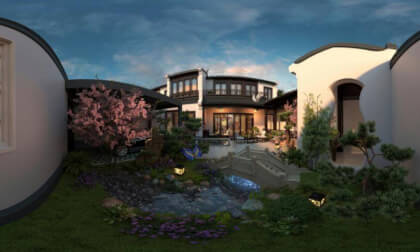 3DCG VR360 Take you to appreciate the beauty of Chinese-style courtyard