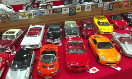 Car Replicas at the Greenberg’s Train and Toy Show
