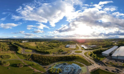A View from Above - Ravenscraig Sports Centre (360° View)