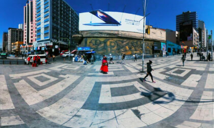 Plaza Bicentenario de la ciudad de La Paz Bolivia