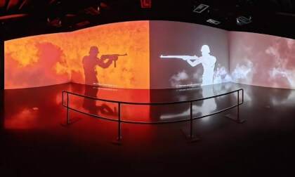 Worldwar 2 War Display at Militracks Oorlogs Museum, Netherlands 360° vr video