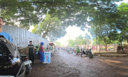 Morning at Sangkuriang Market Cimahi Indonesia