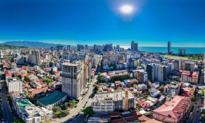 DB Travel Club 📸 – Have a Look 360 🎥Shawarma King. Batumi everyday base, not the postcard angle. Batumi Bay Georgia 🇬🇪