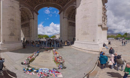 Arc de Triomphe de l'Étoile, Paris, France