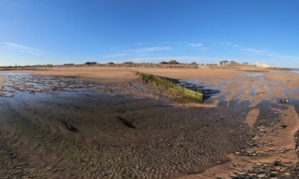 Normandy Sunrise — Tidal Patterns in 360°