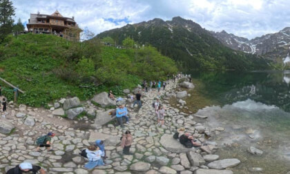 Morskie Oko in Tatra Mountains, Poland [Photo 360° VR]