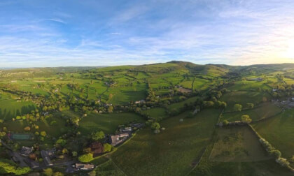 North Wales UK Sunset 360
