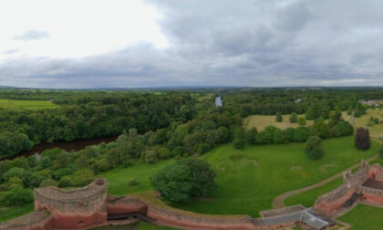 A View From Above - Bothwell Castle (360° View)