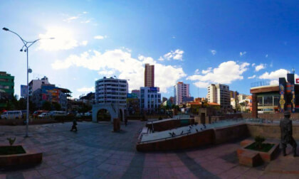 Plaza Tejada Sorzano de La Paz Bolivia