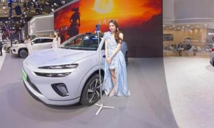 Car show model 8