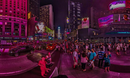 "Gotham City" Times Square, New York