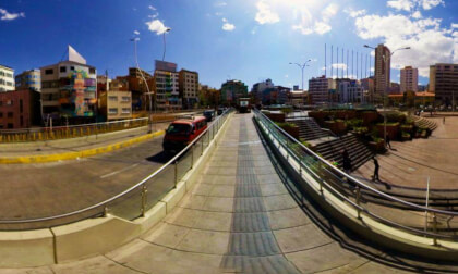 Plaza del monolito Ciudad de La Paz Bolivia