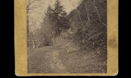 ~1870s: Reading Road around Flying Hill