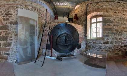 Museum of Industrial Olive Oil Production in Greece Lesvos 1/3