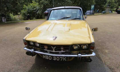 Buxton Classic Car Show - Rover 4500 V8.