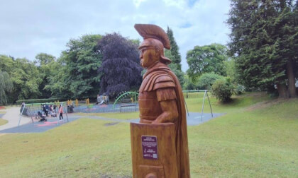 Carved Centurion - Buxton Park.