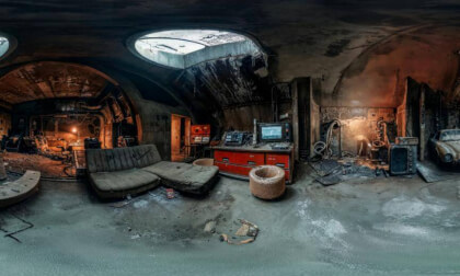 Post Apocalyptic Derelict Bunker 3D 360