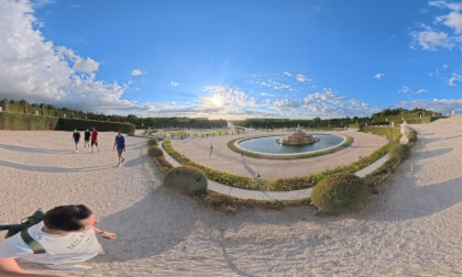 360° Photography through the Gardens of Versailles | Paris, France
